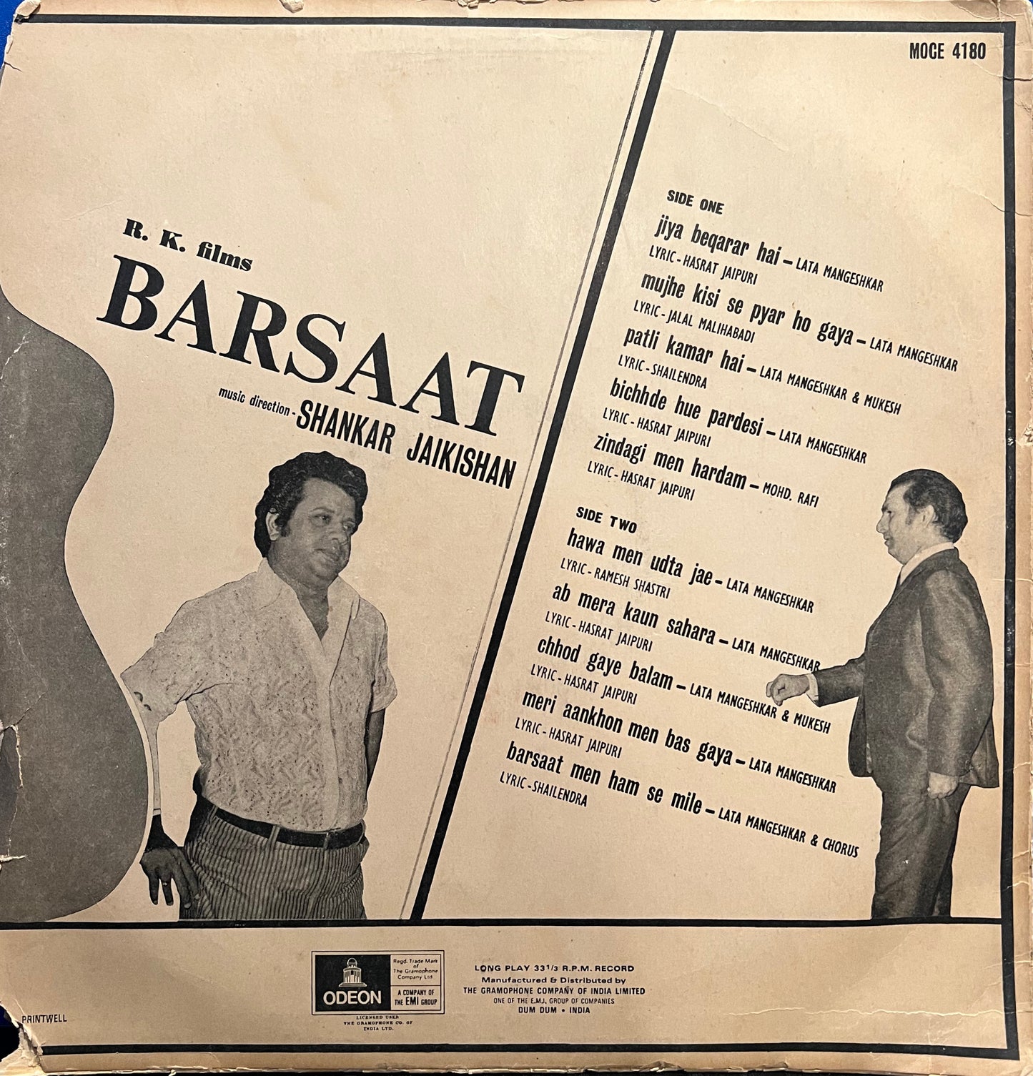 Barsaat (Used) -- 1949