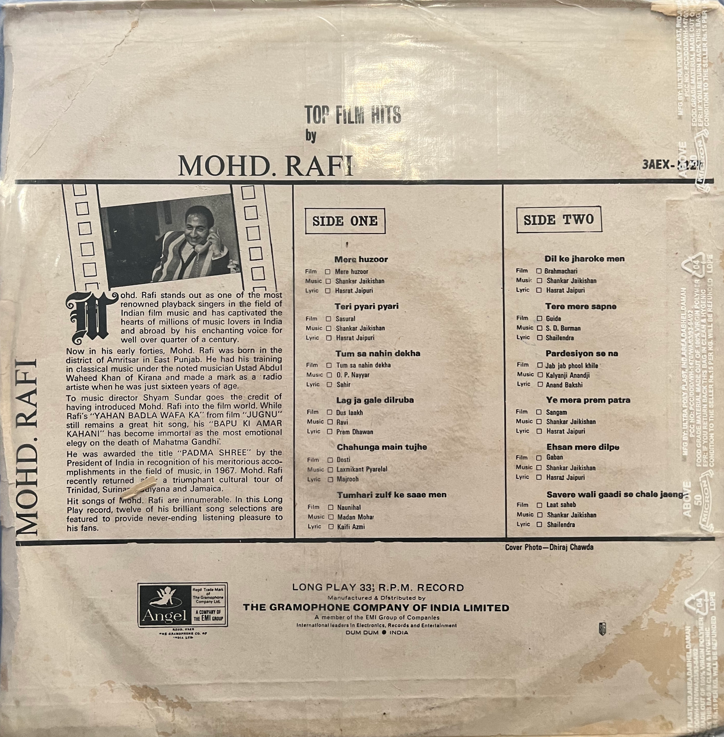Top Film Hits - Mohd Rafi
