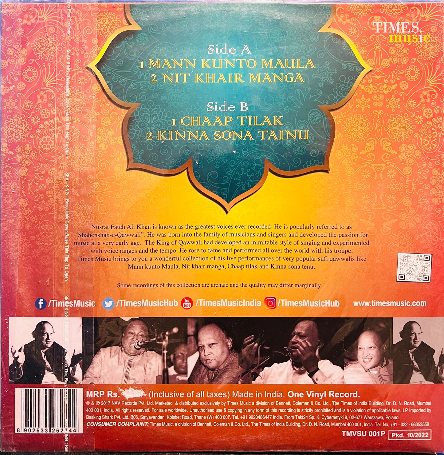 Nusrat The Ultimate Sufi Collection (Used) -- 2018