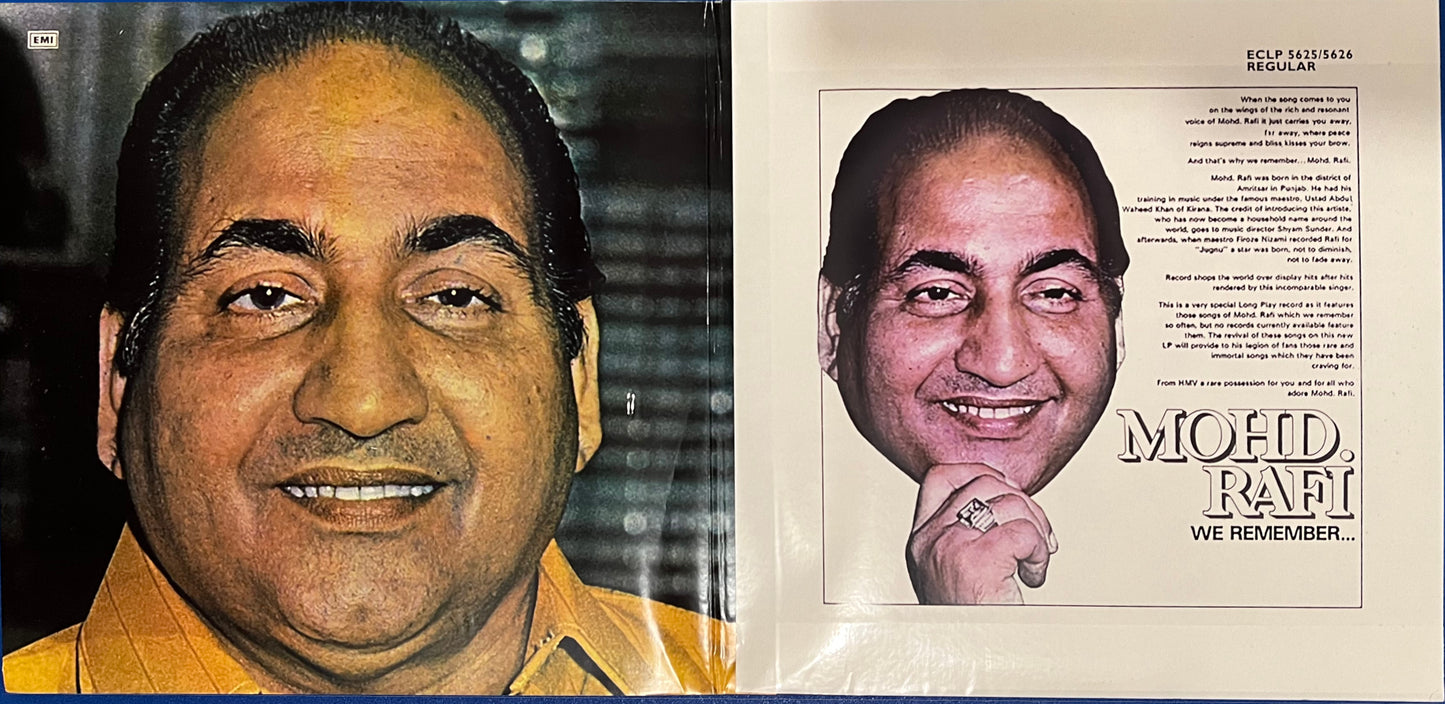Mohammed Rafi - We Remember (Used) -- 1979